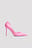 Glänzende Cut Out Pumps