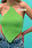 Gestricktes Neckholder-Top