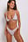 Smocked High Leg Bikini Panty