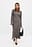 Midikleid mit Falten