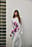 Long Sleeve Plisse Maxi Dress