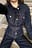 Belted Detail Denim Jacket