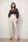 Wavy Seamline Suit Pants
