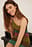 Lurex mini-jurk met one-shoulder