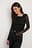 Asymmetrisches Mesh-Top Mit Ausschnitt