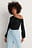 Asymmetric Off Shoulder Top