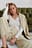 Kurze Gerippte Strickjacke