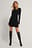 Babylock Ribbed Long Sleeve Dress