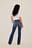 Skinny denim med splitt bak