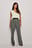 Pantalon met split aan de achterkant