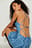 Back Strap Mini Dress