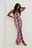 Recyceltes Bandeau Maxikleid