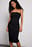 Robe midi bandeau
