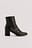 Bottines en cuir basiques