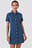 Button Up Denim Mini Dress