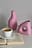 Blumenvase aus Gips