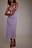 Checked Midi Dress