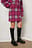 Checked Mini Skirt