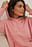 Chenille strickkapuzenpullover