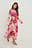 Chiffon Volume Midi Dress