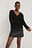 Grober Strickpullover Mit V-Ausschnitt