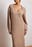 Collar Long Knitted Dress