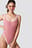 Contrast Edge Swimsuit