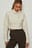 Cropped Knitted High Neck Sweater
