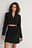 Cropped Pinstriped Blazer