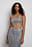 Croppad Paljett-topp