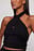 Crossover Halterneck Top