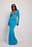 Gestricktes Maxikleid mit Cut-outs