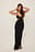 Cut Out Knitted Slit Dress