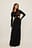 Robe longue à découpes
