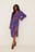 Shirt-Kleid mit Cut-outs