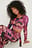 Cut Out Waist Jersey Pants