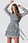 Dalmation Spots Print Dress