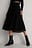 Darted Lace Midi Skirt