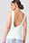 Deep back Viscose Tank Top