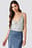 Deep Front Lace Singlet