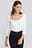 Deep Round Neck Ribbed Body