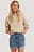 Distressed Denim Mini Skirt