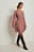 Dobby Overlap Mini Dress