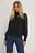Dobbybluse Med Smock Og Rysjekrage