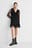 Volant-Minikleid Aus Chiffon