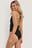 Double Cross Strap Swimsuit