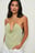 Draped Keyhole Top