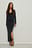 Drawstring Detail Midi Dress