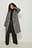 Dropped Shoulder Herringbone Coat