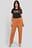Elastic Waist Seamline Pants